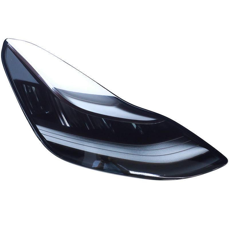 Tesla Model 3&Y Headlight Smoked Black Protective Film