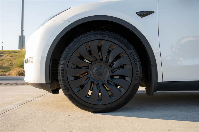 19'' Hurricane Style Wheel Cover For Tesla Model Y