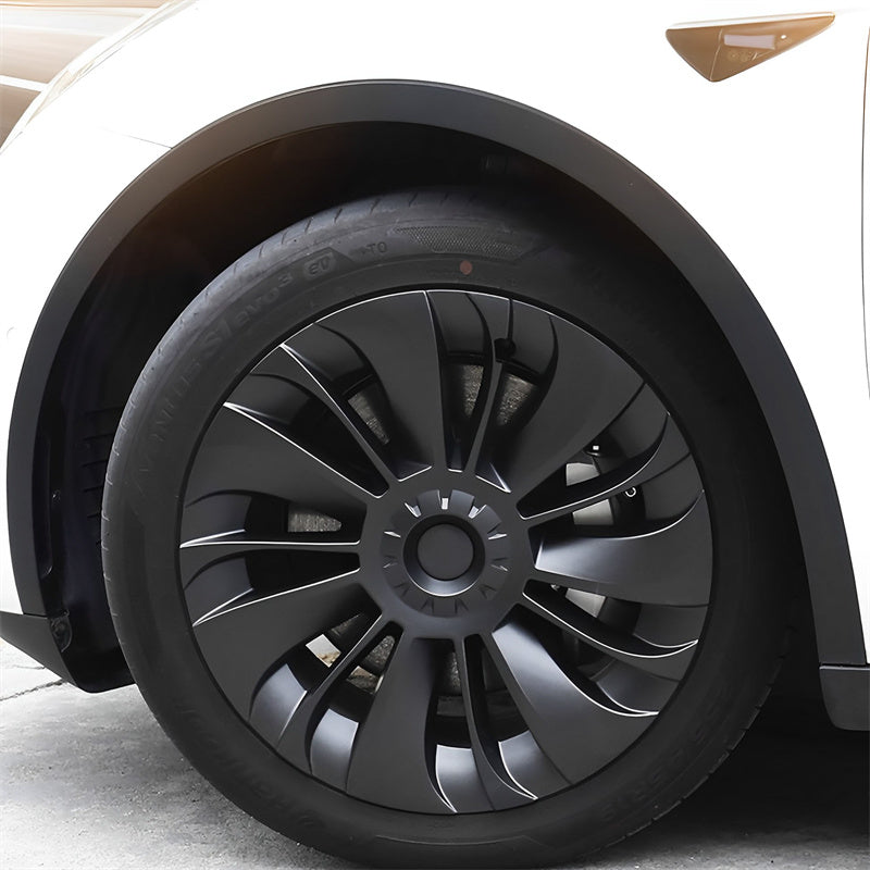 19'' Turbine Style Wheel Cover For Tesla Model Y