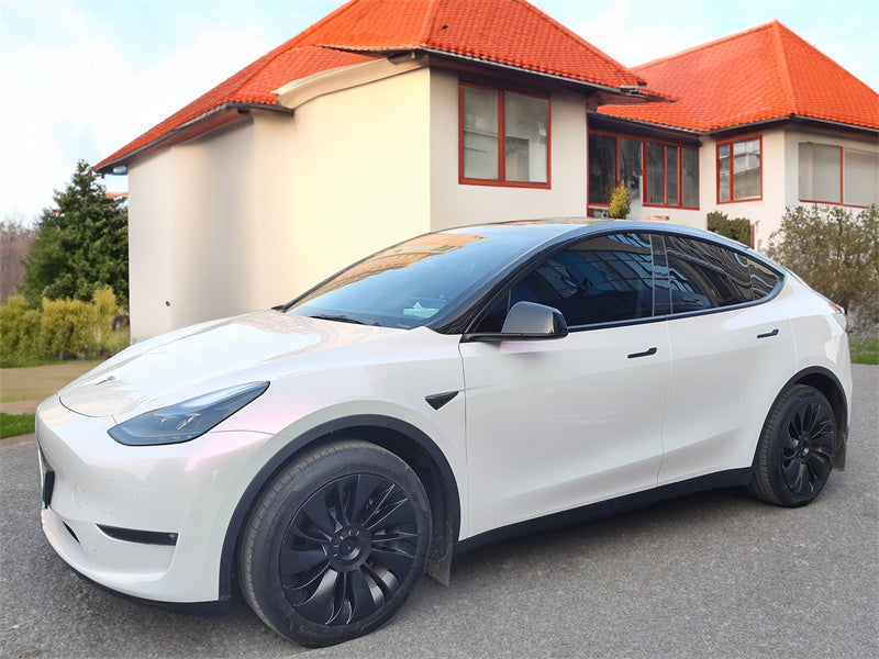 19'' Turbine Style Wheel Cover For Tesla Model Y