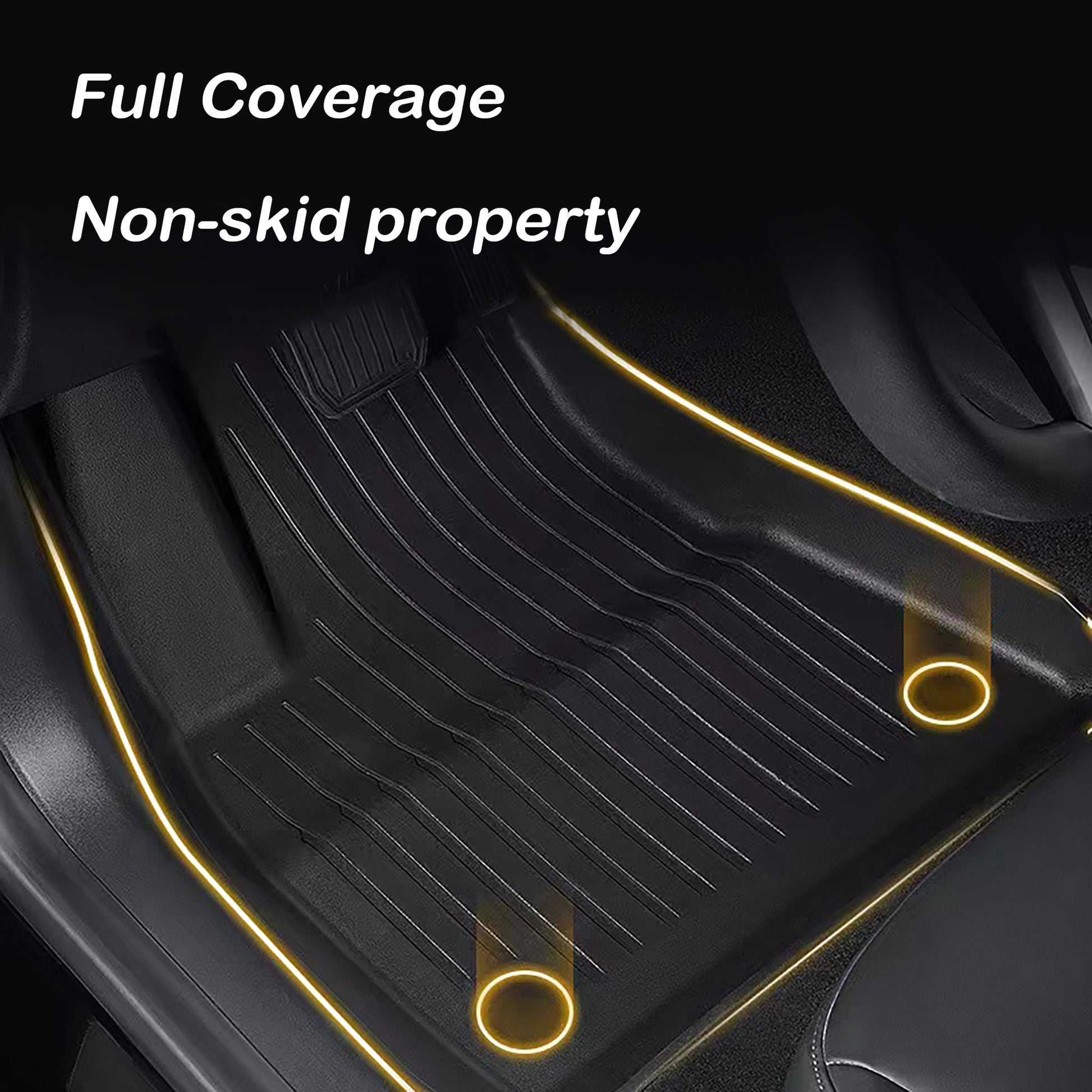 All Season Floor Mats for Tesla Model 3