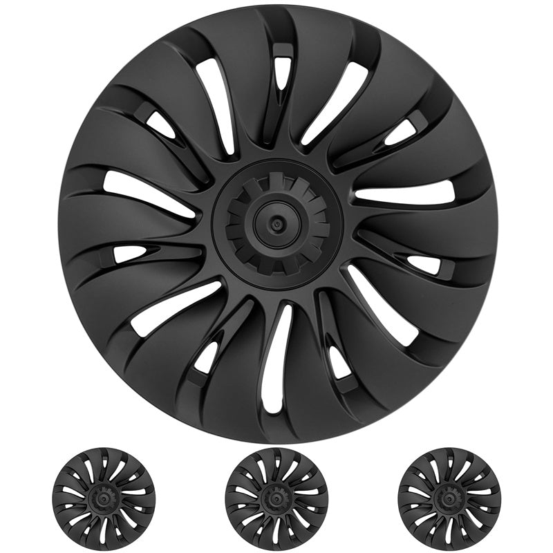 19'' Hurricane Style Wheel Cover For Tesla Model Y