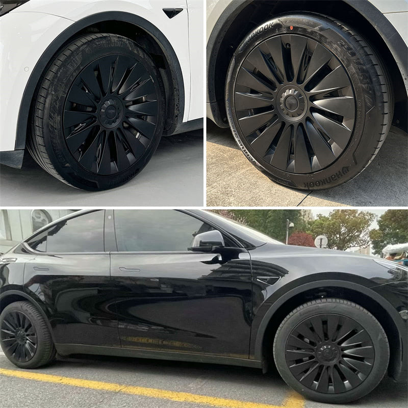 19'' Blade Turbine Center Style Wheel Cover For Tesla Model Y