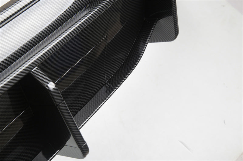 Rear Diffuser For Tesla Model Y Compatible with 2021-2023 Glossy Carbon Fiber