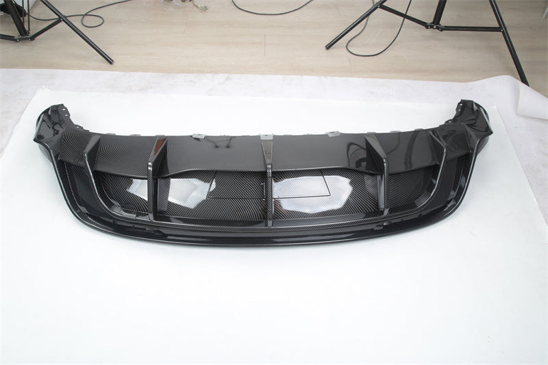 Rear Diffuser For Tesla Model Y Compatible with 2021-2023 Glossy Carbon Fiber