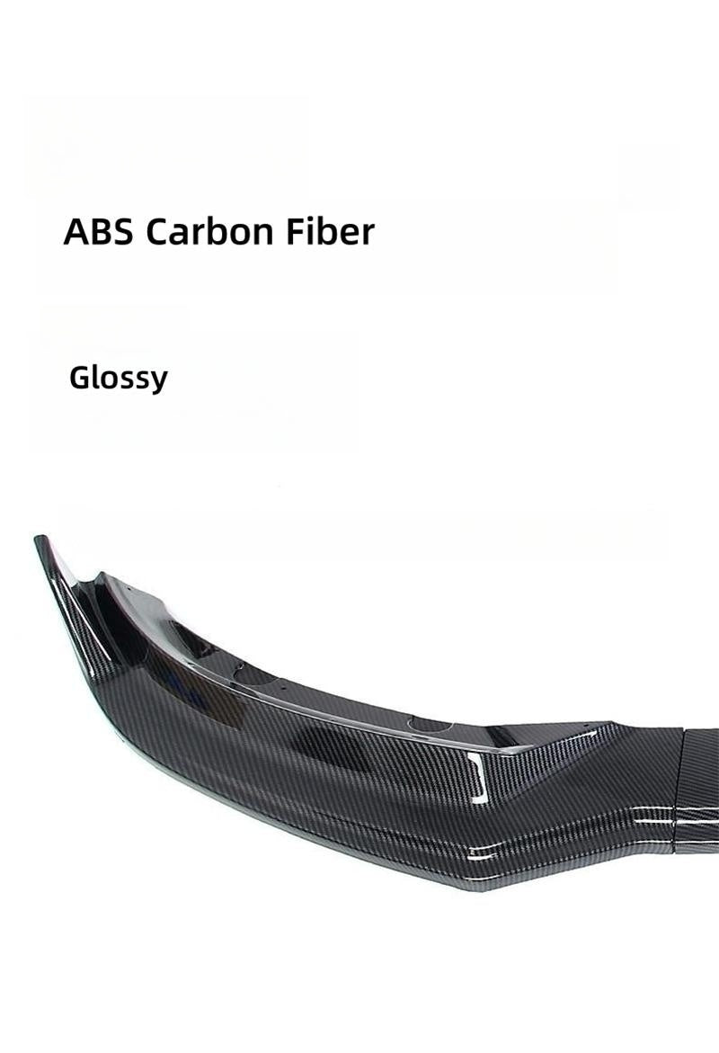 Model Y Front Lip Spoiler (3 Piece) Glossy Black