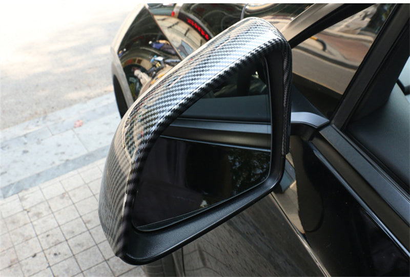 Mirror Covers For Tesla Model Y (2 PCS Glossy Black) Carbon Fiber