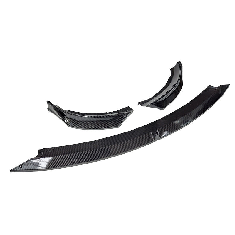 Model 3 Front Lip Spoiler (3 Piece) Glossy Black