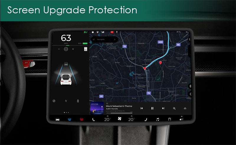 Screen Frame Protector Compatible with Tesla Model 3 / Y All Year