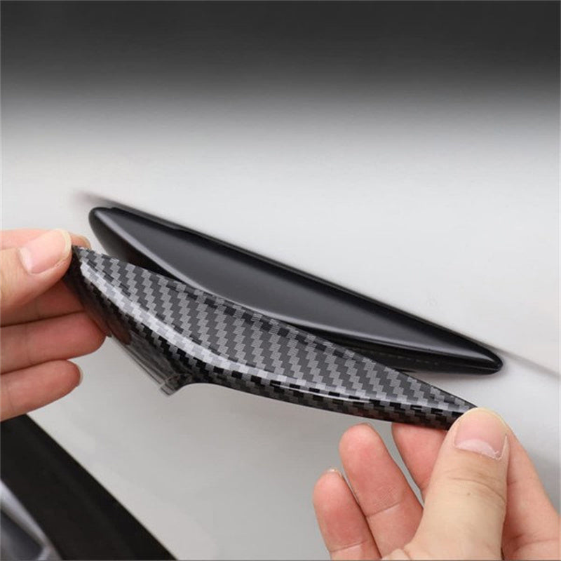 Side Camera Cover For Tesla Model 3/Y Hydro Carbon Fiber