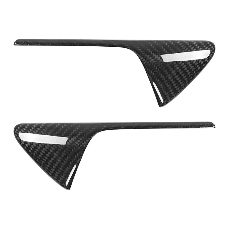 Side Camera Cover For Tesla Model 3/Y Hydro Carbon Fiber