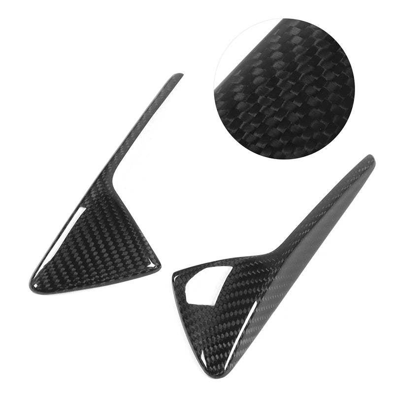 Side Camera Cover For Tesla Model 3/Y Hydro Carbon Fiber